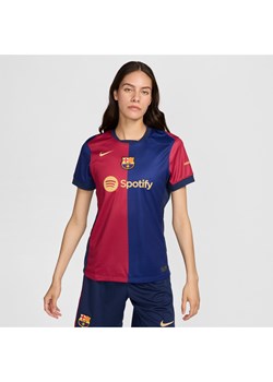 Damska koszulka piłkarska Nike Dri-FIT FC Barcelona Stadium 2024/25 (wersja domowa) – replika - Niebieski ze sklepu Nike poland w kategorii Bluzki damskie - zdjęcie 178603900