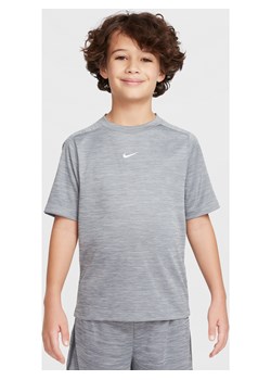 Koszulka z krótkim rękawem dla dużych dzieci Dri-FIT Nike Multi - Szary ze sklepu Nike poland w kategorii T-shirty chłopięce - zdjęcie 178604221