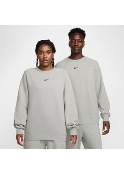 Męska bluza z dzianiny CS NOCTA - Szary ze sklepu Nike poland w kategorii Bluzy męskie - zdjęcie 178604880