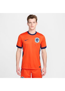 Męska koszulka piłkarska Nike Dri-FIT Holandia (drużyna męska) Stadium 2024/25 (wersja domowa) – replika - Pomarańczowy ze sklepu Nike poland w kategorii T-shirty męskie - zdjęcie 178604934