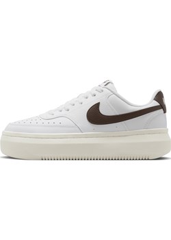 Buty damskie Nike Court Vision Alta - Biel ze sklepu Nike poland w kategorii Buty sportowe damskie - zdjęcie 178605064