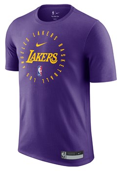 T-shirt męski NBA Nike Dri-FIT Los Angeles Lakers - Fiolet ze sklepu Nike poland w kategorii T-shirty męskie - zdjęcie 178605633