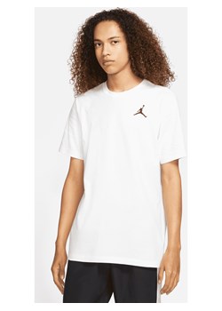 Męski T-shirt z krótkim rękawem Jordan Jumpman - Biel ze sklepu Nike poland w kategorii T-shirty męskie - zdjęcie 178605683
