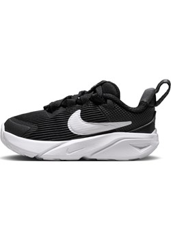 Buty dla niemowląt i maluchów Nike Star Runner 4 - Czerń ze sklepu Nike poland w kategorii Buty sportowe dziecięce - zdjęcie 178605934