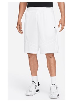 Męskie spodenki do koszykówki Dri-FIT Nike Icon 28 cm - Biel ze sklepu Nike poland w kategorii Spodenki męskie - zdjęcie 178606462