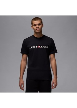 T-shirt męski Jordan Air - Czerń ze sklepu Nike poland w kategorii T-shirty męskie - zdjęcie 178606900