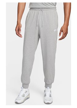 Męskie joggery z dzianiny Nike Club - Szary ze sklepu Nike poland w kategorii Spodnie męskie - zdjęcie 178607221