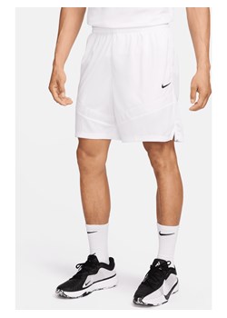 Męskie spodenki do koszykówki 21 cm Dri-FIT Nike Icon - Biel - id: 37453150733new - marki Nike - 178607340 Męskie spodenki do koszykówki 21 cm Dri-FIT Nike Icon - Biel ze sklepu Nike poland w kategorii Spodenki męskie - zdjęcie 178607340
