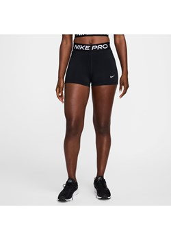 Damskie kolarki ze średnim stanem 8 cm Nike Pro Leak Protection: Period - Czerń ze sklepu Nike poland w kategorii Szorty - zdjęcie 178607474