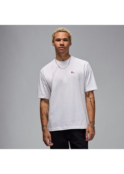 Męski T-shirt z naszywką Sneaker Jordan Brand - Biel ze sklepu Nike poland w kategorii T-shirty męskie - zdjęcie 178607493