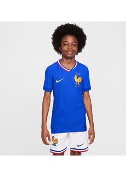 Koszulka piłkarska dla dużych dzieci Nike Dri-FIT ADV Authentic FFF (drużyna męska) Match 2024/25 (wersja domowa) - Niebieski ze sklepu Nike poland w kategorii T-shirty chłopięce - zdjęcie 178607541