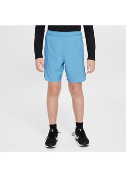 Spodenki treningowe dla dużych dzieci (chłopców) Nike Dri-FIT Challenger - Niebieski ze sklepu Nike poland w kategorii Spodenki chłopięce - zdjęcie 178607762