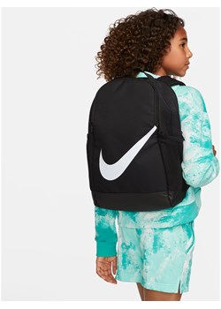 Plecak dziecięcy Nike Brasilia (18 l) - Czerń ze sklepu Nike poland w kategorii Plecaki dla dzieci - zdjęcie 178607904