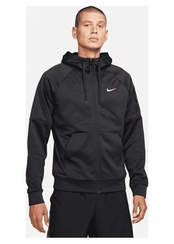 Męska bluza z zamkiem na całej długości Therma-FIT Nike Therma - Czerń ze sklepu Nike poland w kategorii Kurtki męskie - zdjęcie 178607981