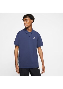 Męska koszulka polo Nike Sportswear - Niebieski ze sklepu Nike poland w kategorii T-shirty męskie - zdjęcie 178608222