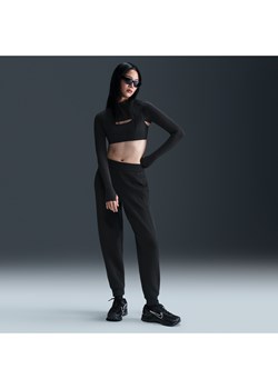 Damskie joggery ze średnim stanem Dri-FIT Nike 24.7 ImpossiblySoft - Czerń ze sklepu Nike poland w kategorii Spodnie damskie - zdjęcie 178608344