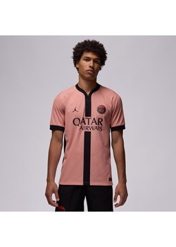 Męska koszulka piłkarska Authentic Jordan Dri-FIT ADV Paris Saint-Germain Match 2024/25 (wersja trzecia) - Różowy ze sklepu Nike poland w kategorii T-shirty męskie - zdjęcie 178608522