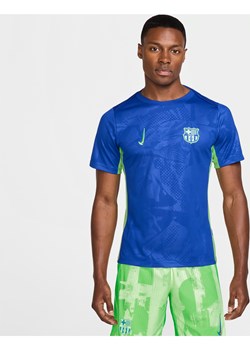 Męska przedmeczowa koszulka piłkarska Nike Dri-FIT FC Barcelona Academy Pro (wersja trzecia) - Niebieski ze sklepu Nike poland w kategorii T-shirty męskie - zdjęcie 178608742