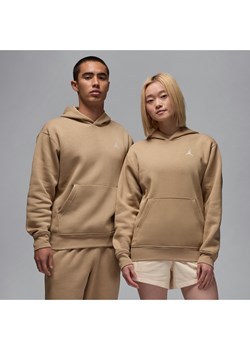 Męska bluza z kapturem Jordan Brooklyn Fleece - Brązowy ze sklepu Nike poland w kategorii Bluzy męskie - zdjęcie 178608791