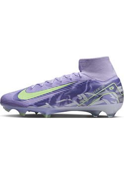 Korki piłkarskie typu high top na twardą murawę Nike United Mercurial Superfly 10 Elite - Fiolet ze sklepu Nike poland w kategorii Buty sportowe męskie - zdjęcie 178608823