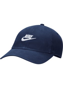 Czapka z efektem sprania Futura Nike Club - Niebieski ze sklepu Nike poland w kategorii Czapki z daszkiem męskie - zdjęcie 178608873