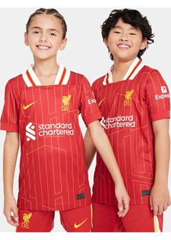 Koszulka piłkarska dla dużych dzieci Nike Dri-FIT Liverpool F.C. Stadium 2024/25 (wersja domowa) – replika - Czerwony ze sklepu Nike poland w kategorii T-shirty chłopięce - zdjęcie 178609300