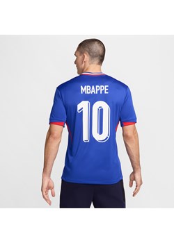 Męska koszulka piłkarska Nike Dri-FIT Kylian Mbappé FFF (drużyna męska) Stadium 2024/25 (wersja domowa) – replika - Niebieski ze sklepu Nike poland w kategorii T-shirty męskie - zdjęcie 178609421