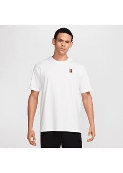 Męski T-shirt do tenisa Max90 NikeCourt - Biel ze sklepu Nike poland w kategorii T-shirty męskie - zdjęcie 178609620