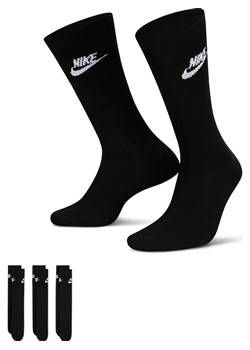 Klasyczne skarpety Nike Sportswear Everyday Essential (3 pary) - Czerń ze sklepu Nike poland w kategorii Skarpetki męskie - zdjęcie 178609722