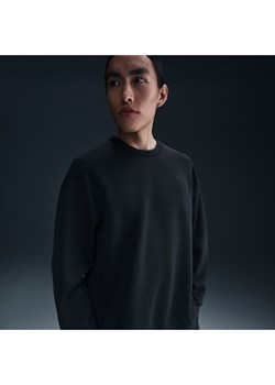 Męska bluza z półokrągłym dekoltem Dri-FIT Nike 24.7 ImpossiblySoft - Czerń ze sklepu Nike poland w kategorii Bluzy męskie - zdjęcie 178609981
