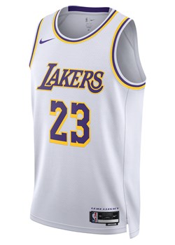 Koszulka męska Nike Dri-FIT NBA Swingman Los Angeles Lakers Association Edition 2022/23 - Biel ze sklepu Nike poland w kategorii T-shirty męskie - zdjęcie 178610021