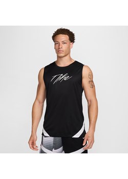 Męska koszulka do koszykówki Dri-FIT Nike Icon - Czerń ze sklepu Nike poland w kategorii T-shirty męskie - zdjęcie 178610102