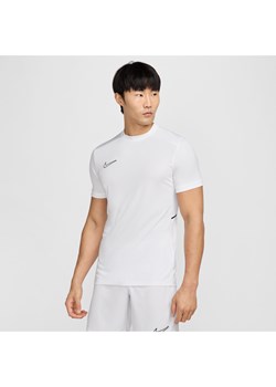 Męska koszulka piłkarska z krótkim rękawem Dri-FIT Nike Academy - Biel ze sklepu Nike poland w kategorii T-shirty męskie - zdjęcie 178610310