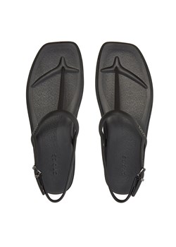 Sandały Crocs Miami Thong Sandal 209793 Czarny ze sklepu eobuwie.pl w kategorii Sandały damskie - zdjęcie 178615664