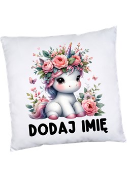Poduszki z imieniem dla koleżanek z klasy na dzień kobiet wzór unicorn ze sklepu Time For Fashion w kategorii Poszewki na poduszki - zdjęcie 178616151