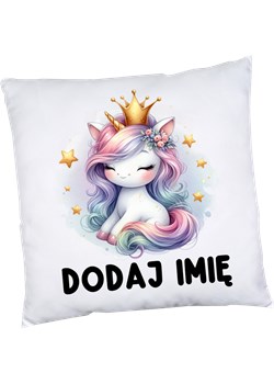Poduszki z imieniem dla koleżanek z klasy na dzień kobiet wzór unicorn204 ze sklepu Time For Fashion w kategorii Poszewki na poduszki - zdjęcie 178616152