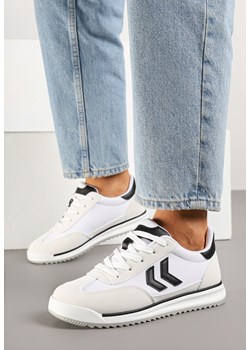 Białe Sneakersy Ozdobione Strzałkami Kortewi ze sklepu born2be.pl w kategorii Buty sportowe damskie - zdjęcie 178618182