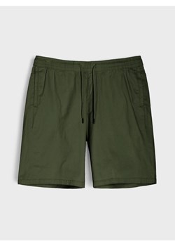 Sinsay - Szorty jogger - khaki ze sklepu Sinsay w kategorii Spodenki męskie - zdjęcie 178620250