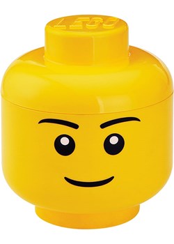 LEGO Pojemnik &quot;Boy&quot; w kolorze żółtym - wys. 18,5 x Ø 16 cm ze sklepu Limango Polska w kategorii Kosze i pudełka na zabawki - zdjęcie 178622431