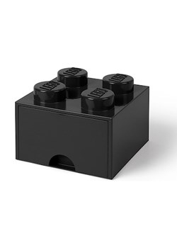 LEGO Pojemnik &quot;Brick 4&quot; w kolorze czarnym z szufladami - 15,8 x 11,3 x 15,8 cm ze sklepu Limango Polska w kategorii Perfumy męskie - zdjęcie 178622461