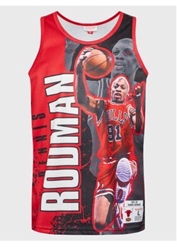 Mitchell & Ness Tank top TNMK501 Czarny Regular Fit ze sklepu MODIVO w kategorii T-shirty męskie - zdjęcie 178627441
