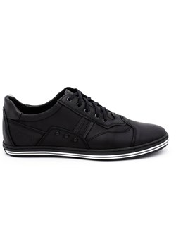 Buty męskie casual 1801L czarne ze sklepu butyolivier w kategorii Półbuty męskie - zdjęcie 178629344