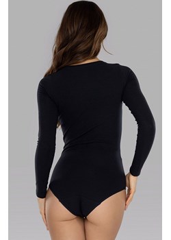 Body damskie bawełniane czarne Julia, Kolor czarny, Rozmiar L, Mitex ze sklepu Primodo w kategorii Body damskie - zdjęcie 178631292