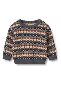 Wheat Sweter &quot;Elias&quot; w kolorze szaro-jasnobrązowo-beżowym ze sklepu Limango Polska w kategorii Bluzy i swetry - zdjęcie 178631873