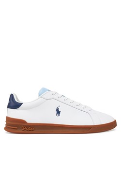 Sneakersy Polo Ralph Lauren Heritage Court II 809965072001 Biały ze sklepu eobuwie.pl w kategorii Buty sportowe męskie - zdjęcie 178632604