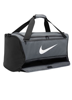 Torba Nike Brasilia 9.5 DH7710-068 - szara ze sklepu streetstyle24.pl w kategorii Torby sportowe - zdjęcie 178632874