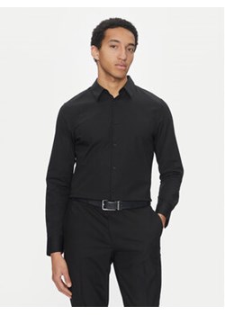 Calvin Klein Koszula LV04LB145G Czarny Slim Fit ze sklepu MODIVO w kategorii Koszule męskie - zdjęcie 178633092