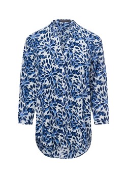Franco Callegari Bluzka damska Kobiety Bawełna granatowy wzorzysty ze sklepu vangraaf w kategorii Bluzki damskie - zdjęcie 178635421