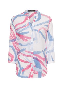 Franco Callegari Bluzka damska Kobiety Bawełna biały wzorzysty ze sklepu vangraaf w kategorii Bluzki damskie - zdjęcie 178635422