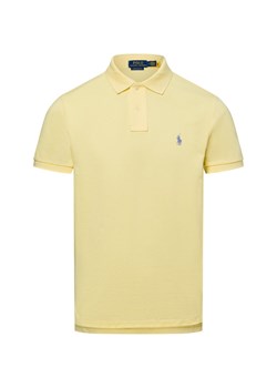 Polo Ralph Lauren Męska koszulka polo Mężczyźni Bawełna żółty jednolity ze sklepu vangraaf w kategorii T-shirty męskie - zdjęcie 178635470